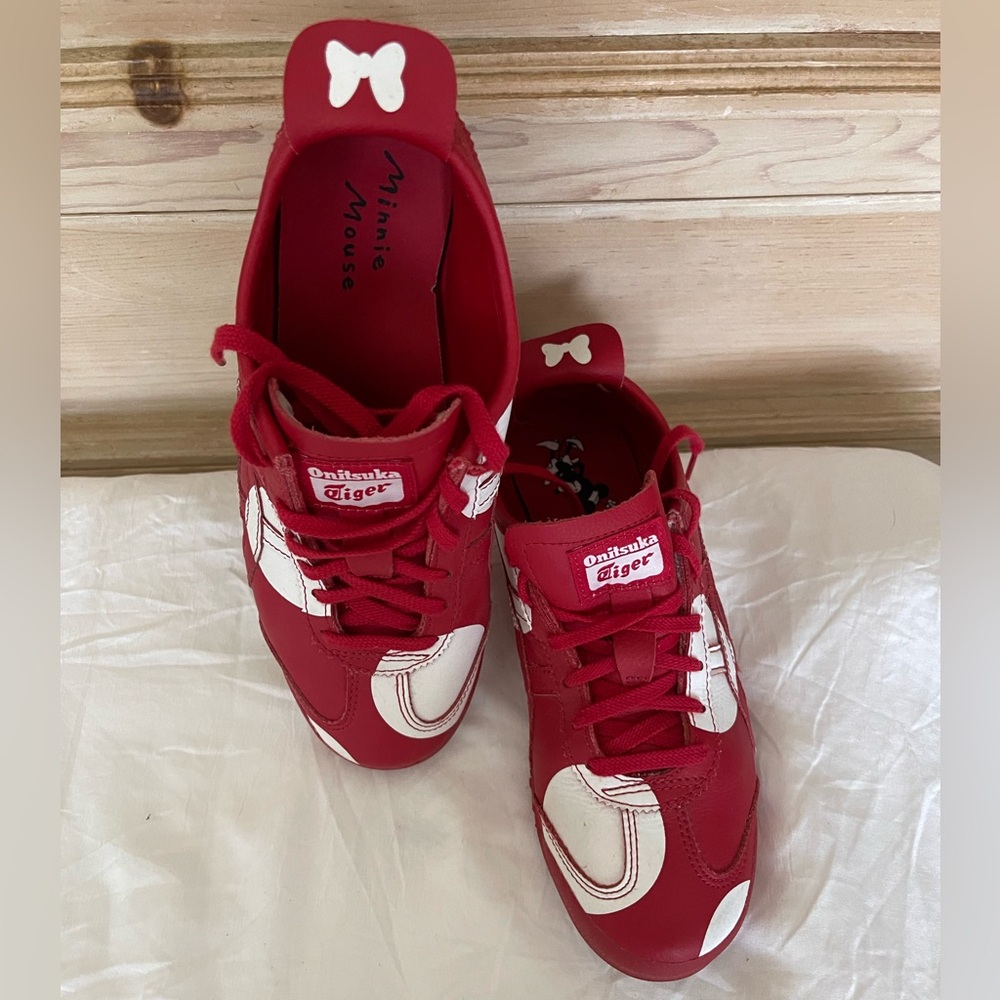 Onitsuka Tiger Mexico 66  x Disney (Minnie + Mickey Mouse wmns size 39cm